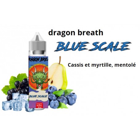 E-liquide Blue Scale 50 ml - Dragon breath