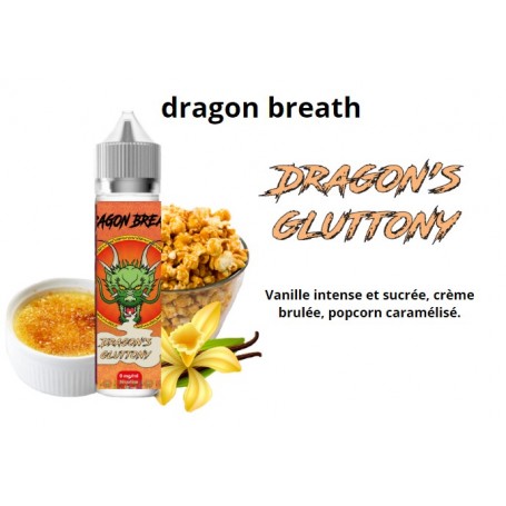 E-liquide Dragon's Gluttony  50 ml - Dragon Breath