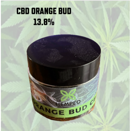 pot Small Bud 2g orange budCBD 18.8 % - CBD BY DAVID